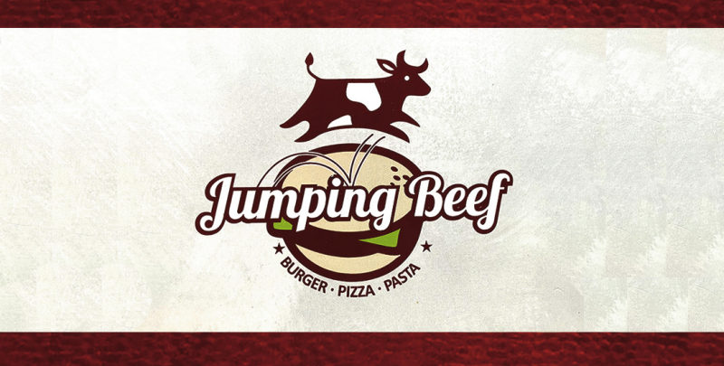 Jumping Beef Burger Pizza Pasta