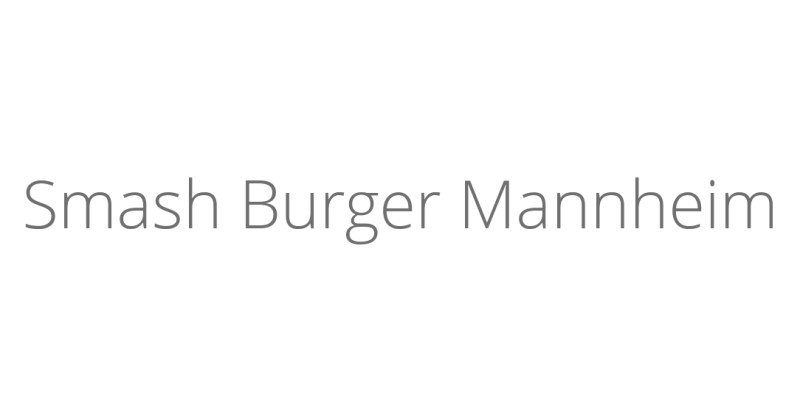 Smash Burger Mannheim