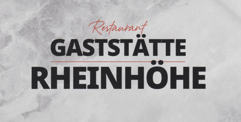 Gaststätte Rheinhöhe