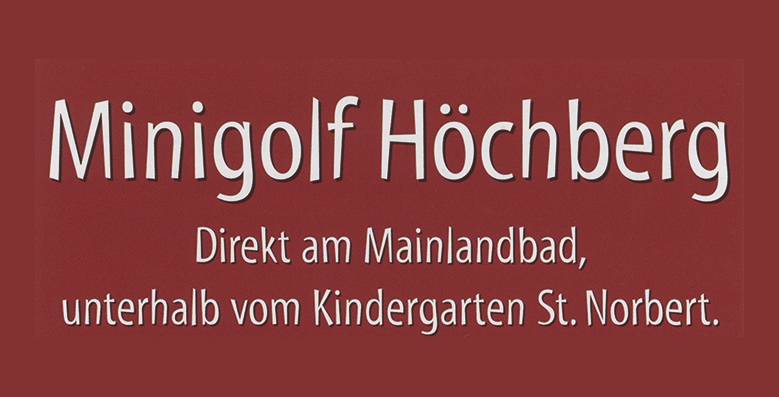 Minigolf Höchberg