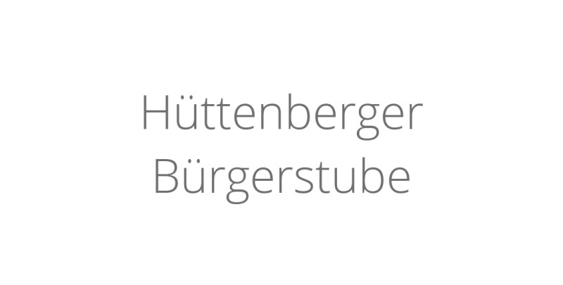 Hüttenberger Bürgerstube