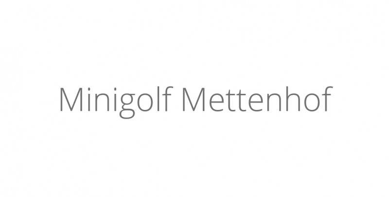 Minigolf Mettenhof