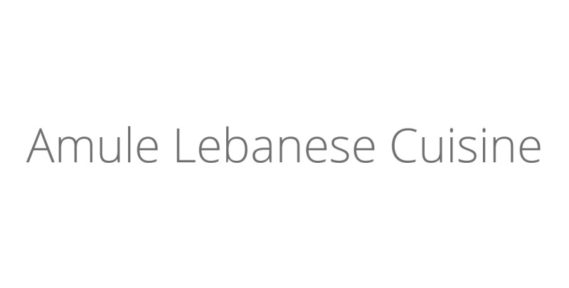 Amule Lebanese Cuisine