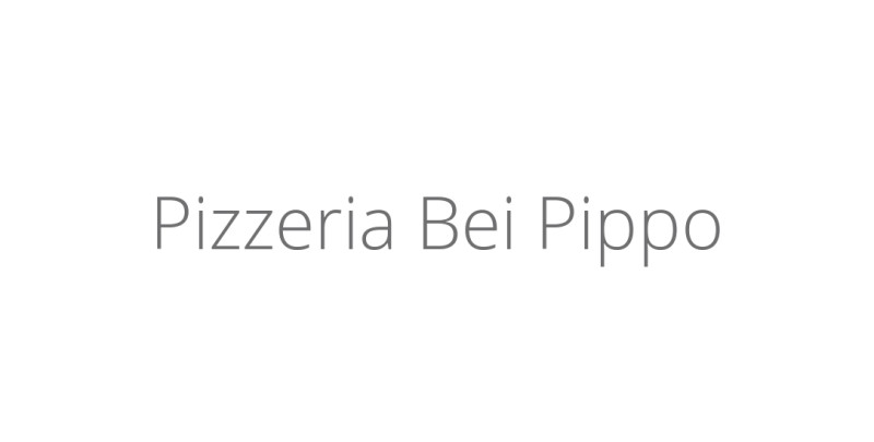 Pizzeria Bei Pippo