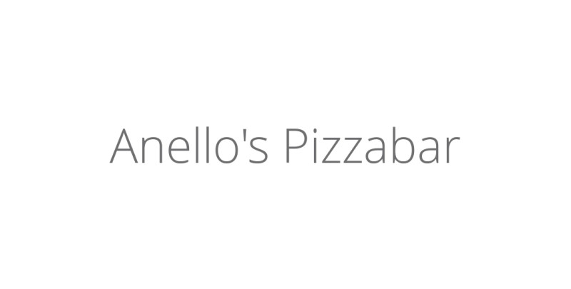 Anello's Pizzabar