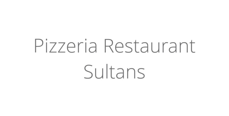 Pizzeria Restaurant Sultans