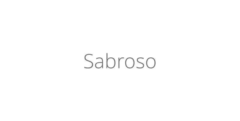 Sabroso