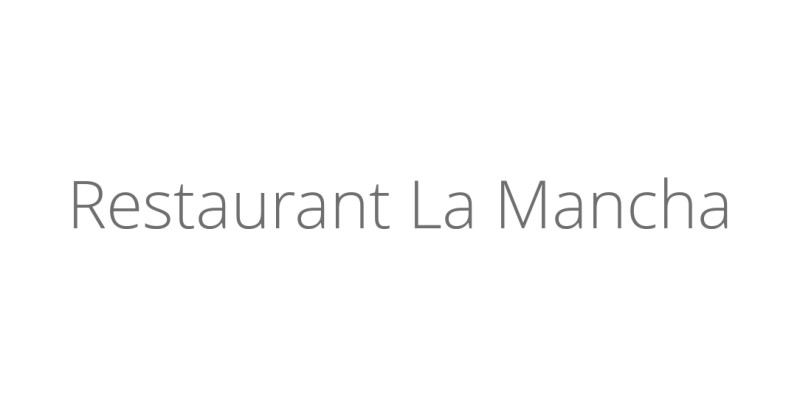 Restaurant La Mancha