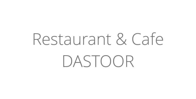 Restaurant & Cafe DASTOOR