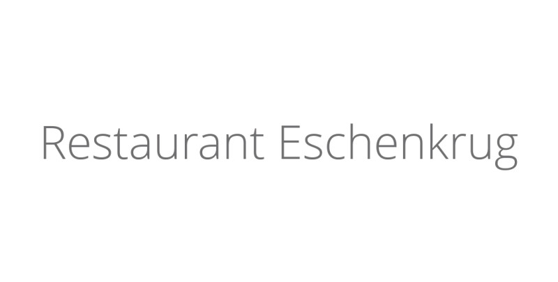Restaurant Eschenkrug