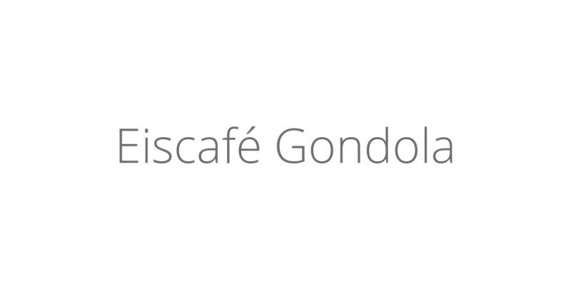 Eiscafé Gondola