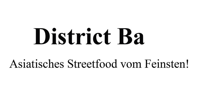 District Ba - Asian Street Food